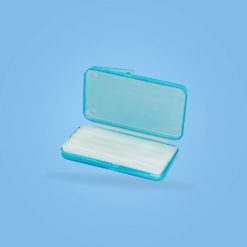 Cera de ortodoncia color azul