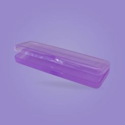 estuche rectangular 185 color púrpura