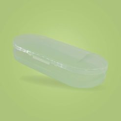 estuche plastico color verde referencia 156