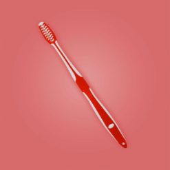 perspectiva posterior de cepillo dental para adultos personalizables