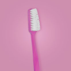 cepillo dental 3663 mango color rosa