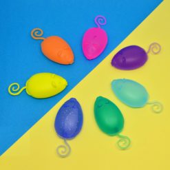 Perspectiva de la carta de colores de ratones para guardar dientes