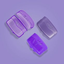 Protectores de filamentos color púrpura